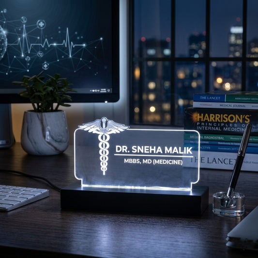 YOUD LED Customized Photo Frame | Custom Acrylic Desk Lamp