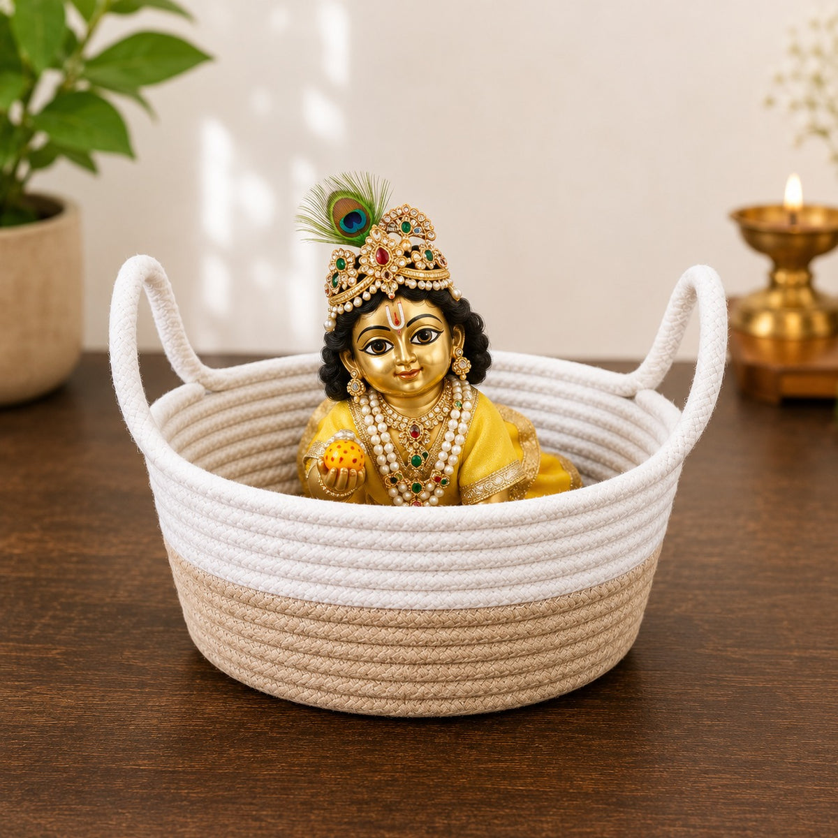 YOUD Rope Basket | Handmade Storage Organizer