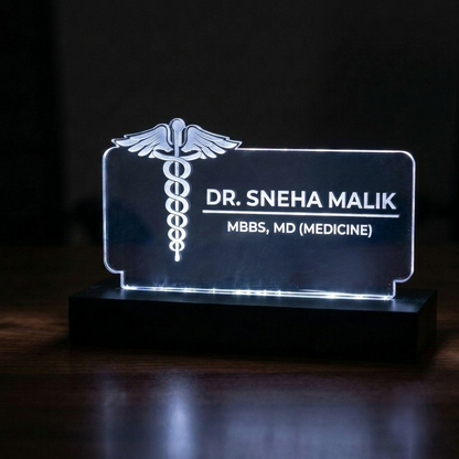YOUD LED Customized Photo Frame | Custom Acrylic Desk Lamp