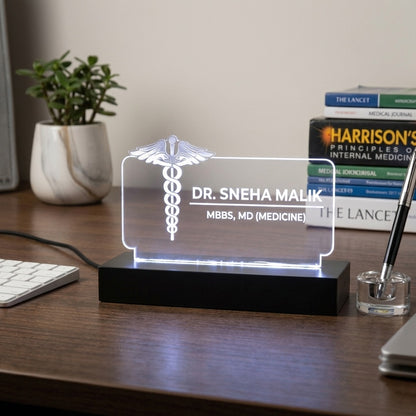 YOUD LED Customized Photo Frame | Custom Acrylic Desk Lamp