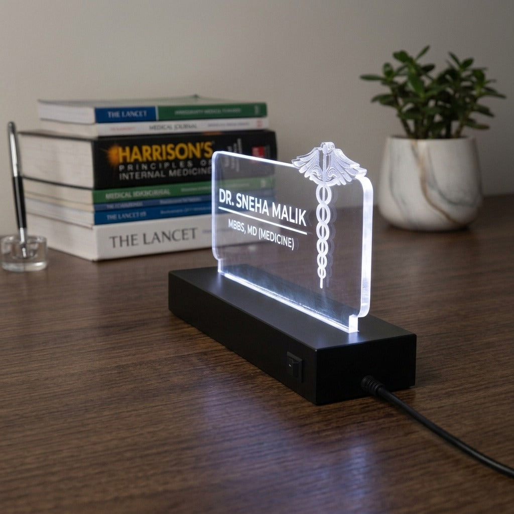 YOUD LED Customized Photo Frame | Custom Acrylic Desk Lamp