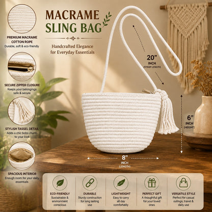 YOUD Sling Stylish Cotton Bag for Women