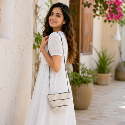 YOUD Sling Stylish Cotton Bag for Women