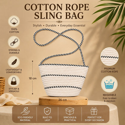 YOUD Sling Stylish Cotton Bag for Women
