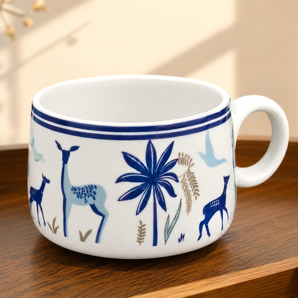 YOUD Ceramic 6 Tea Cup Set