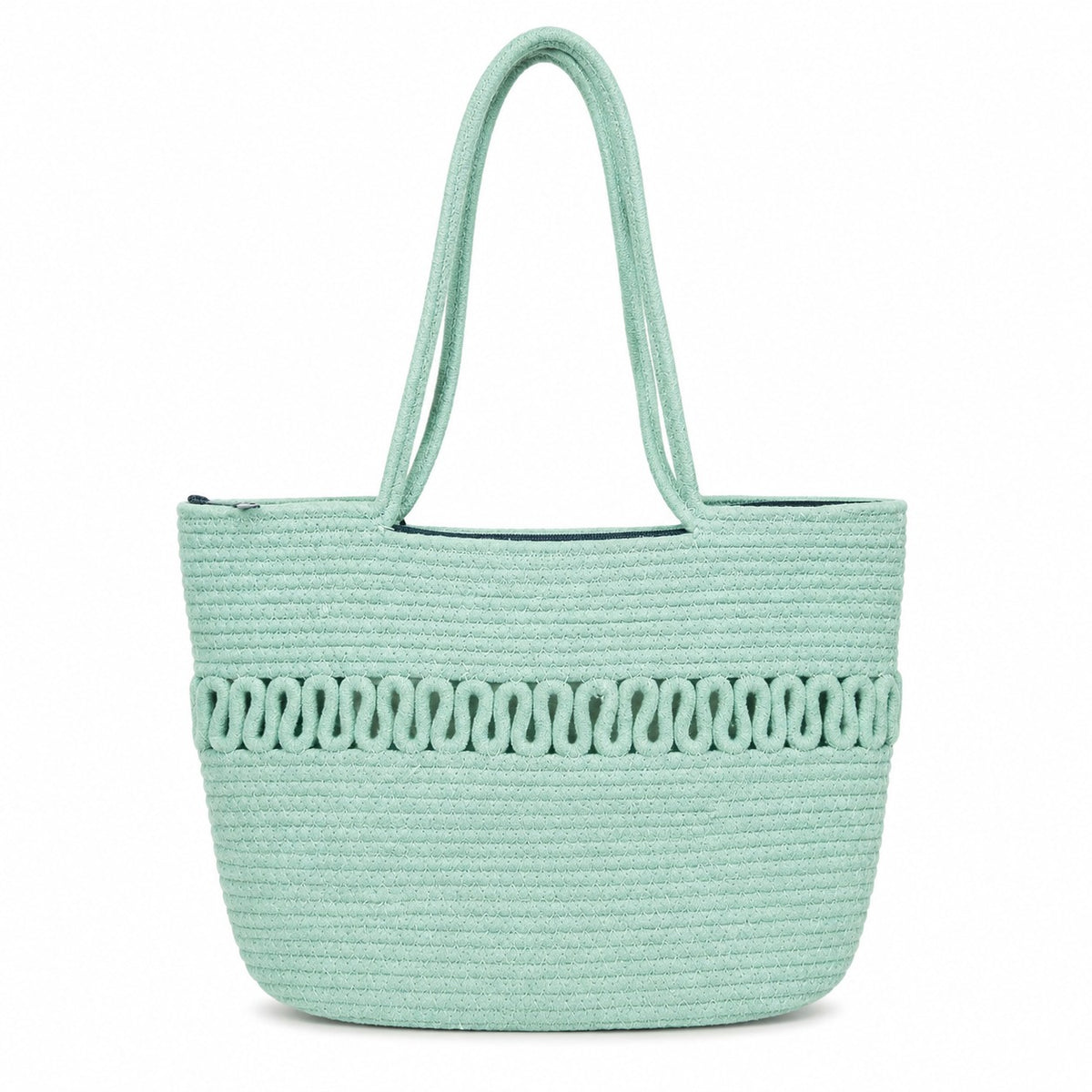 YOUD Rope Handbag | Cotton Tote Handmade Bag for Women