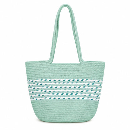 YOUD Rope Handbag | Cotton Tote Handmade Bag for Women